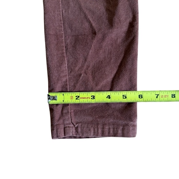 Emile et Ida Soft Corduroy Jumpsuit Mauve Dusty Rose Straight Leg L - Picture 6 of 10